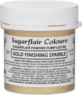 Sugarflair - Pomp Spray - Navulling Goud - Finishing - 25g