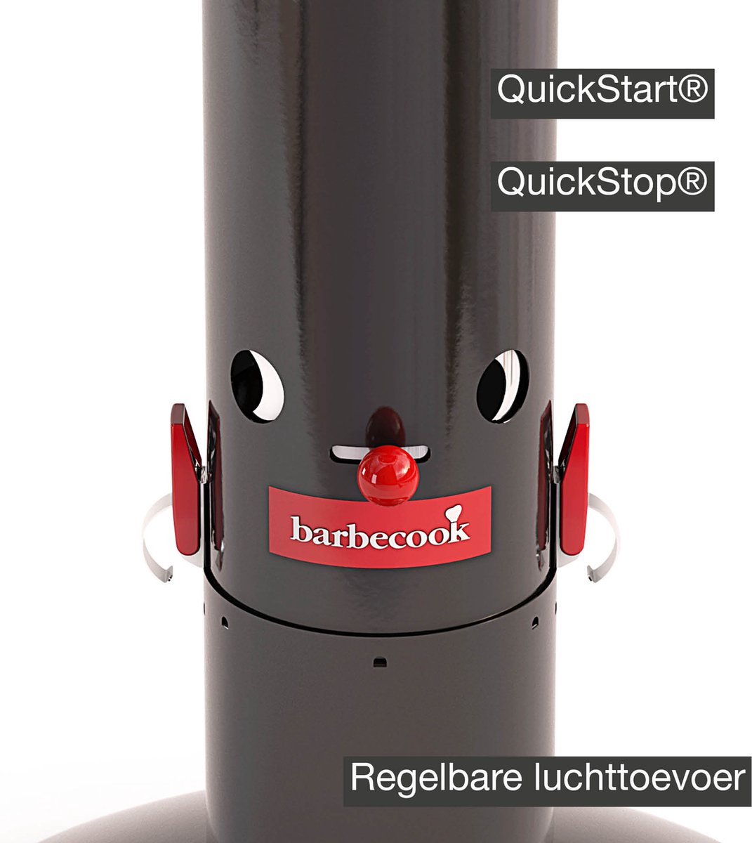 Barbecook Loewy 50 - Charcoal Barbecue - Black - Ø 47,5 cm