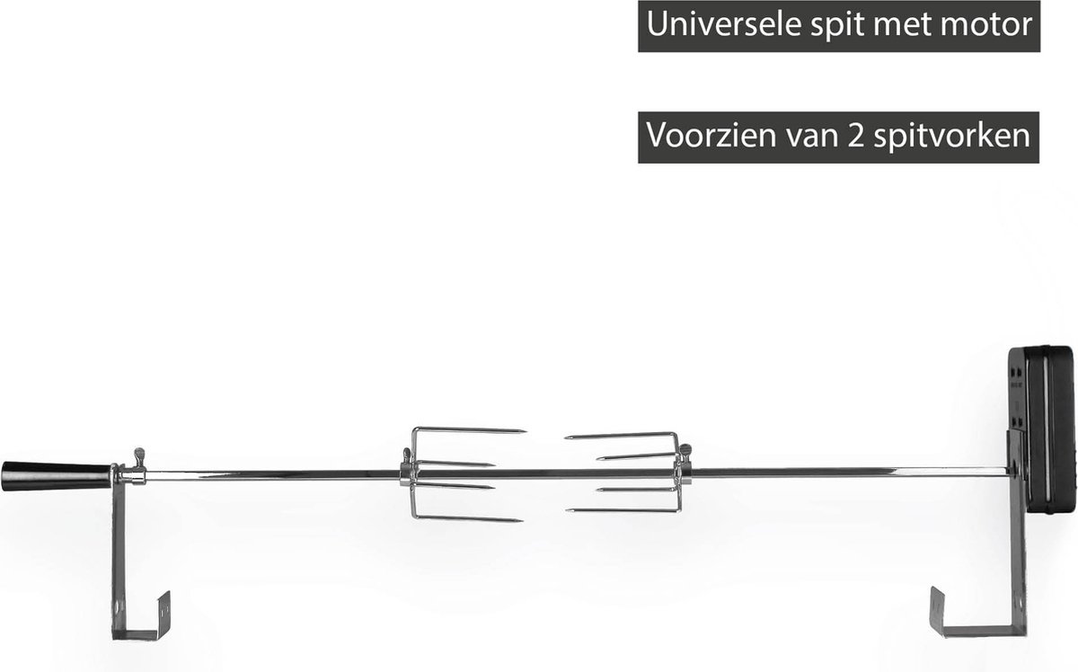 Barbecook Broche rotative avec moteur - Pour Siesta et Magnus BBQ