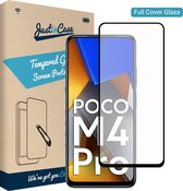 Just in Case Xiaomi Poco M4 Pro Full Cover Tempered Glass - Zwart