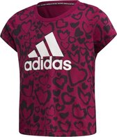 adidas Performance G Mh Gra Tee T-shirt Kinderen violet 9/10 jaar