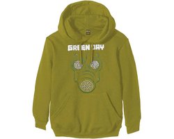 Green Day - Green Mask Hoodie/trui - 2XL - Groen