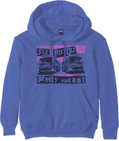 Sex Pistols - Pretty Vacant Coaches Hoodie/trui - 2XL - Blauw