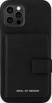 iDeal Of Sweden Statement Case iPhone 12 Pro Max Intense Black - Card Pocket