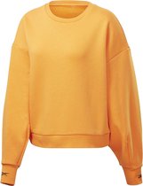 Reebok Sr Oversized Coverup Sweatshirt Vrouwen oranje Xs