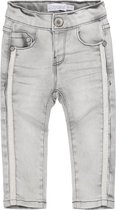 Dirkje baby meisjes jeans met bies Grey - Maat 80