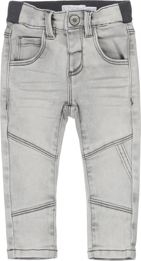 Dirkje baby jongens jeans met stoere details Grey