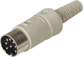 Hirschmann 930 131-517-1 DIN-connector Stekker, recht Aantal polen: 5 Grijs 1 stuk(s)