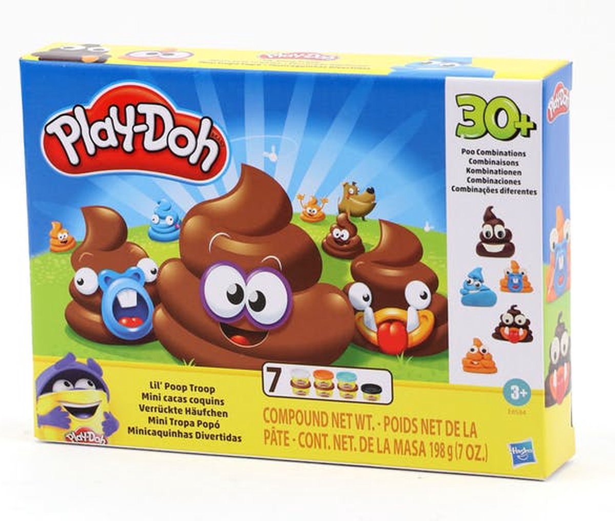 Voornaamwoord Rusteloosheid druk Play-Doh Dwaze Drollen - Klei Speelset Play-doh lil poop troop | bol.com