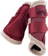 Eskadron Peesbeschermers Mesh FauxFur Classic Sports - maat M - rustic red