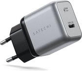Satechi 30W USB-C GaN wandoplader - Zeer compact - Geschikt voor iPhone, iPad, AirPods, MacBook Air en diverse Android apparaten