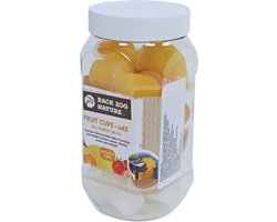Back Zoo Nature Fruitkuipje Mix Papegaai - 24 stuks
