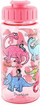 Tyrrell Katz drinkfles/drinkbeker roze Dino Dinosaurussen