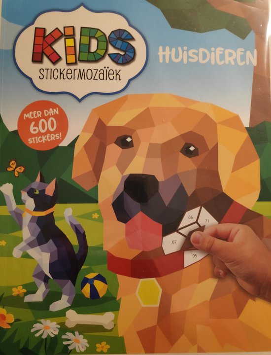 Foto: Kids stickermoza ek huisdieren