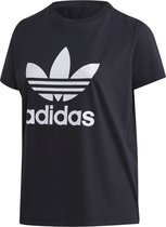 adidas Originals Trefoil Tee T-shirt Vrouwen zwart 2X (52-54)