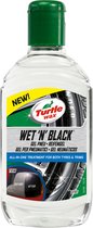 Turtle Wax Wet N Black Tyre & Trim Gel - bandenonderhoud - bandenreiniger - banden en kunststof behandeling - 300ml