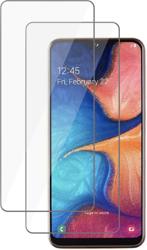 Screenprotector geschikt voor Samsung Galaxy A20e Tempered Glass