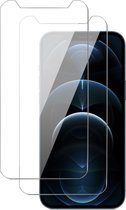 Screenprotector geschikt voor iPhone 12 Pro Max - Tempered Glass Screen Protector - 2 Stuks