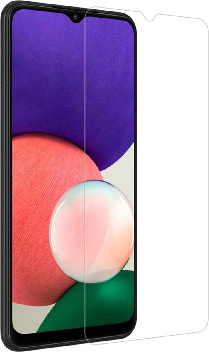 ANTI GLARE Screenprotector Bescherm-Folie geschikt voor Samsung Galaxy A22