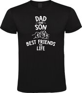 Klere-Zooi - Dad and Son - Heren T-Shirt - XXL