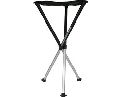 Walkstool Comfort 65 cm - 3 poot krukje - verstelbaar - zwart