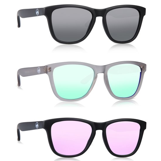 MowMow 3-pack Zonnebril - Gepolariseerd - Heren - Dames - ZEUS collection van MowMow — afbeelding 2