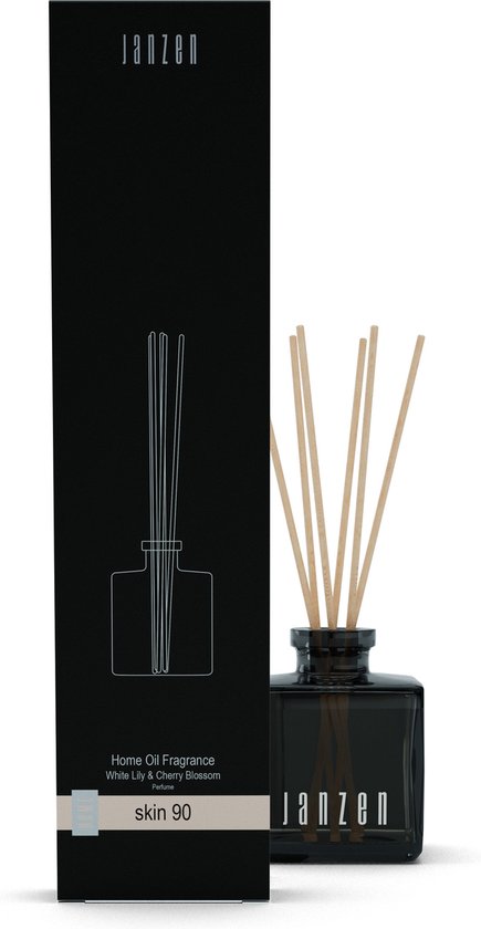 JANZEN Geurstokjes Skin 90 - Home Fragrance Sticks - Skin 90 - Fris en  Krachtig - 200 ml | bol