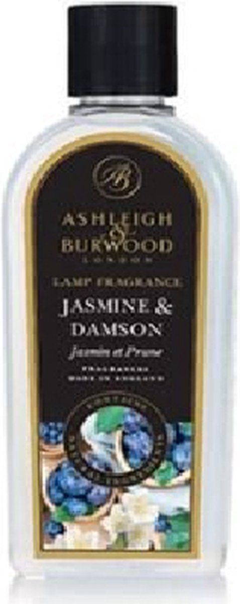 2x Jasmine & Damson 500ml Lamp Oil