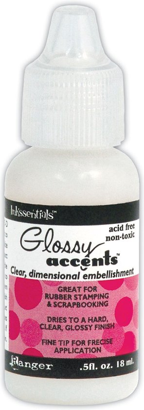 Ranger Ink Inkssentials Glossy Accents Precision Tip 2 Ounces