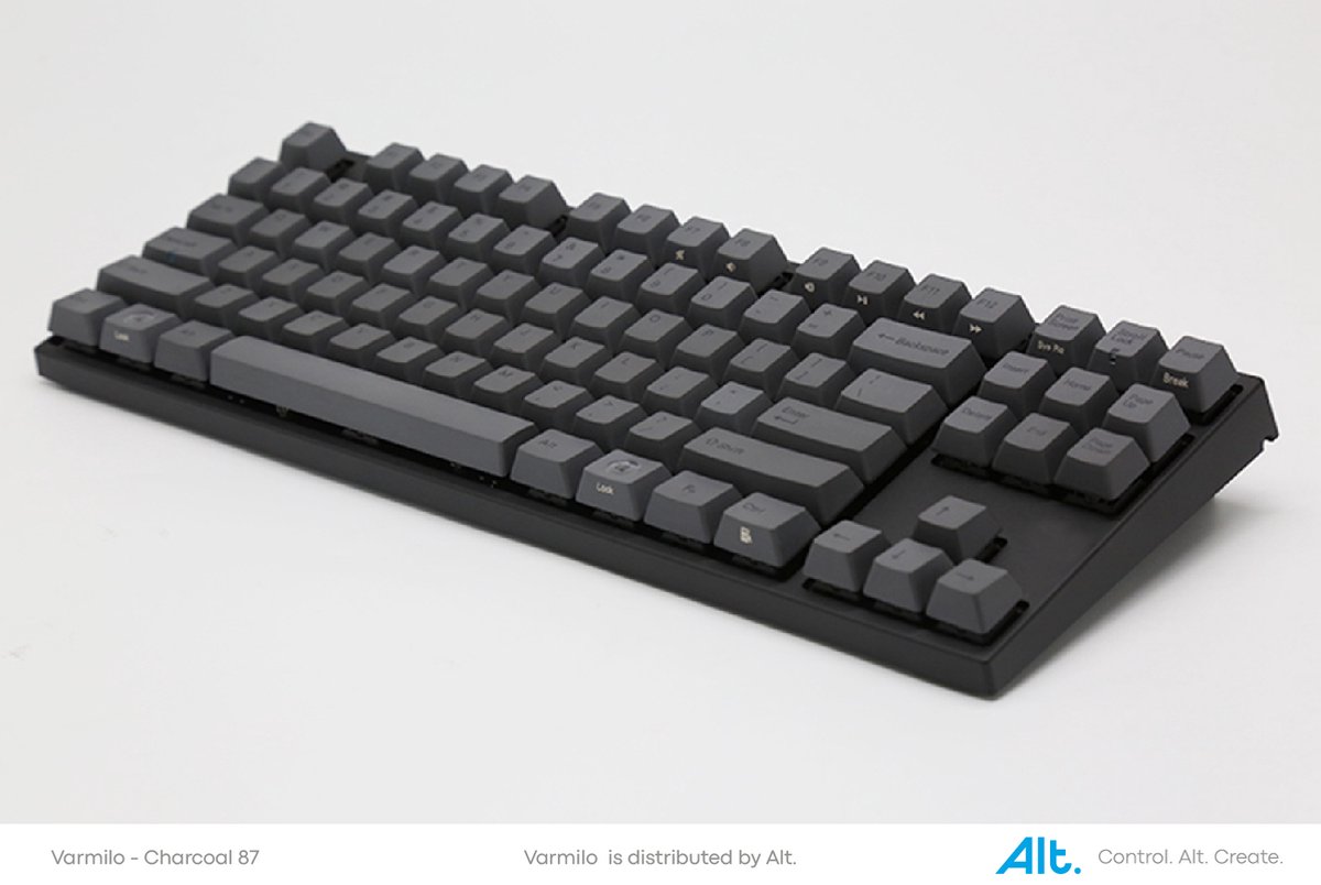 Varmilo VEA87 Charcoal (TKL) - Mechanical Keyboard - MX Brown Switches