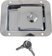 Slot voor aluminium kist met sleutel
