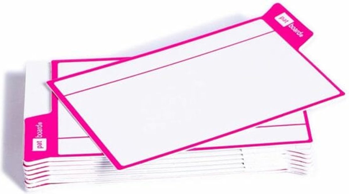 Taak Kaarten scrum kanban - nanocups voor glas - magenta