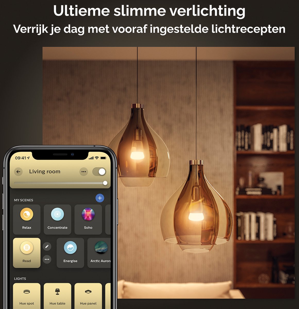 Philips Hue standaardlamp E27 Lichtbron - warm tot koelwitlicht - 1-pack - 1100lm - Bluetooth — afbeelding 4
