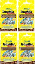 Vissenvoer - Tetramin weekendvoer - 20 stuks - 4 Verpakkingen -Voordeelverpakking