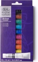 Winsor & Newton Artisan Water Mixable Oil Colour 10x12ml Beginners set