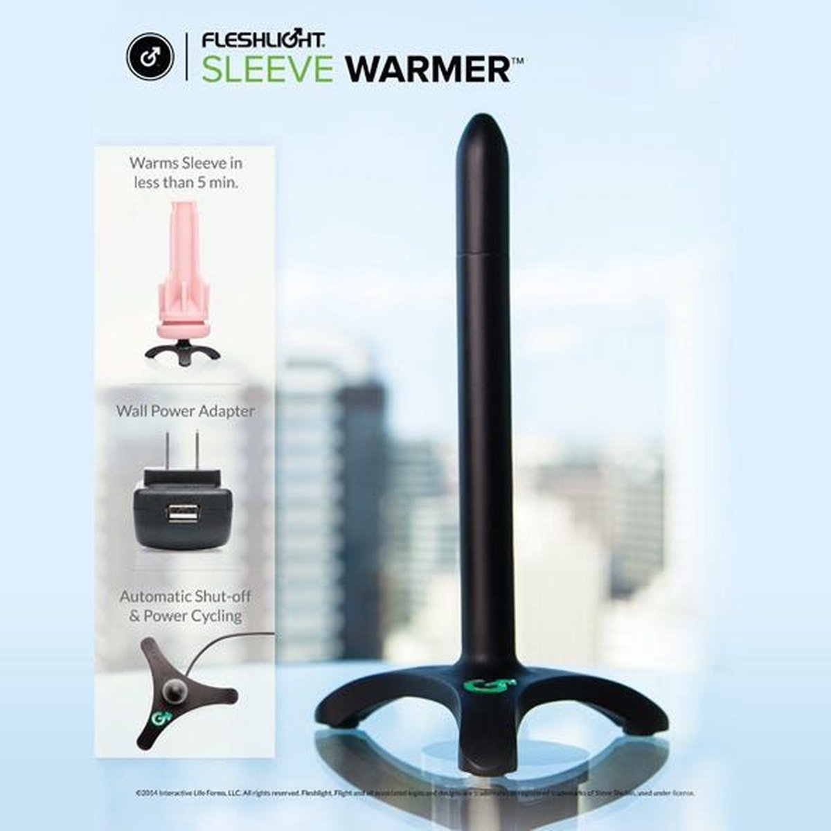 Fleshlight Warmer Masturbator - Verwarmer - Zwart | bol.com