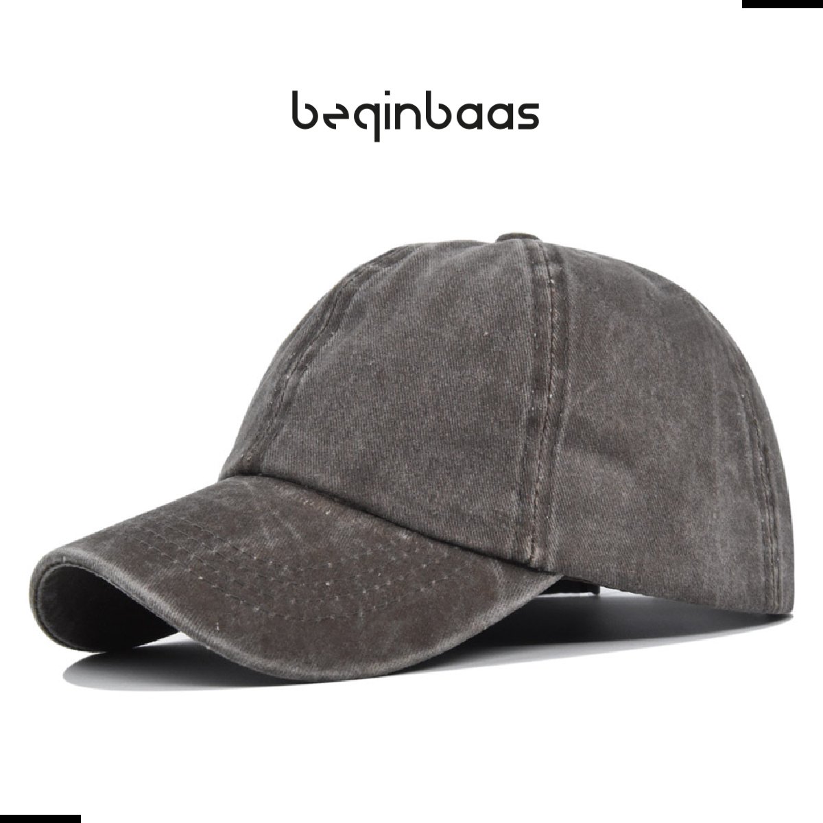 Legend Cap Basic Kids - beginbaas - Skinny Dye - Brown - Bruine Pet