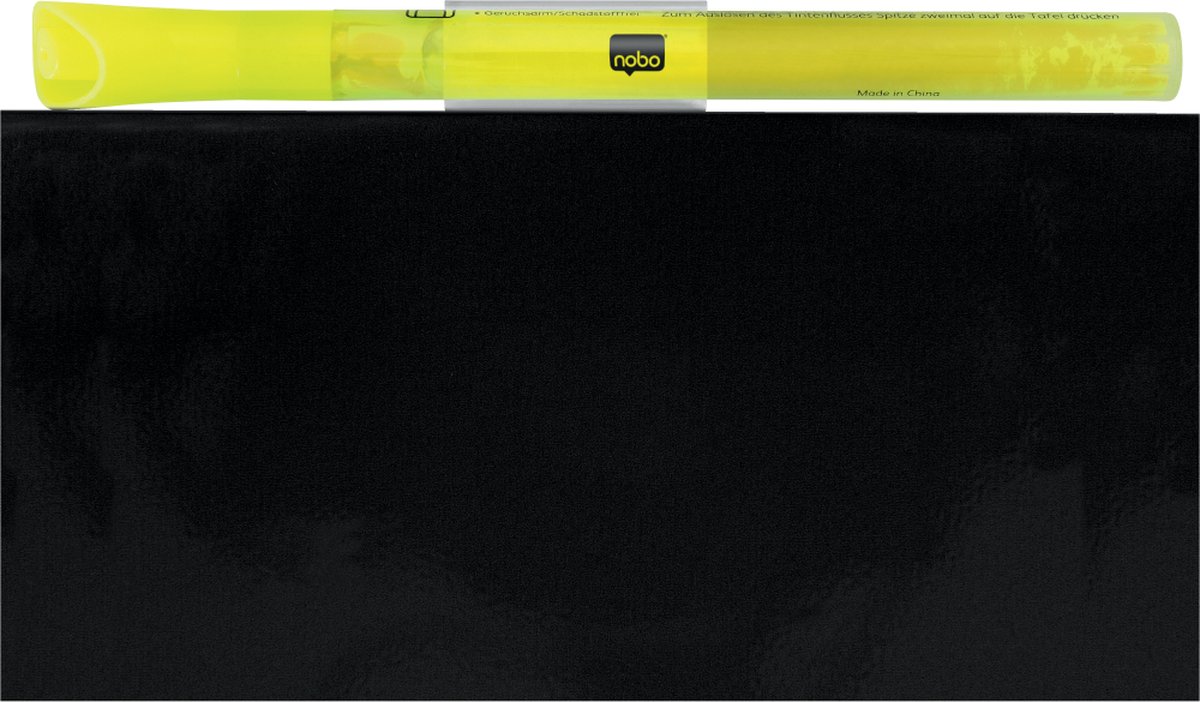 Nobo Magnetisch Whiteboard - Inclusief Whiteboard Marker, Magneten en Montagestickers - 36 x 36 cm - Zwart thumbnail 6
