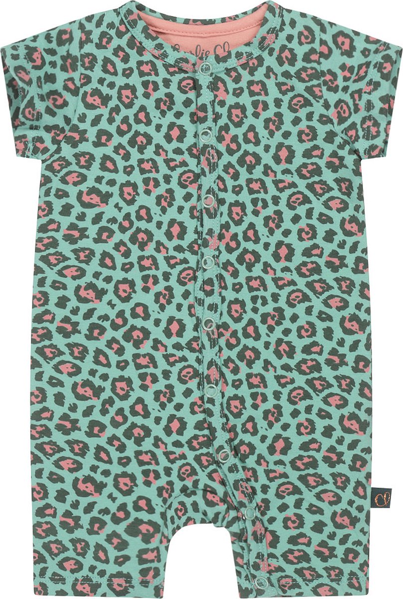 Charlie Choe - Pyjama - Groen - Panter - Maat 56