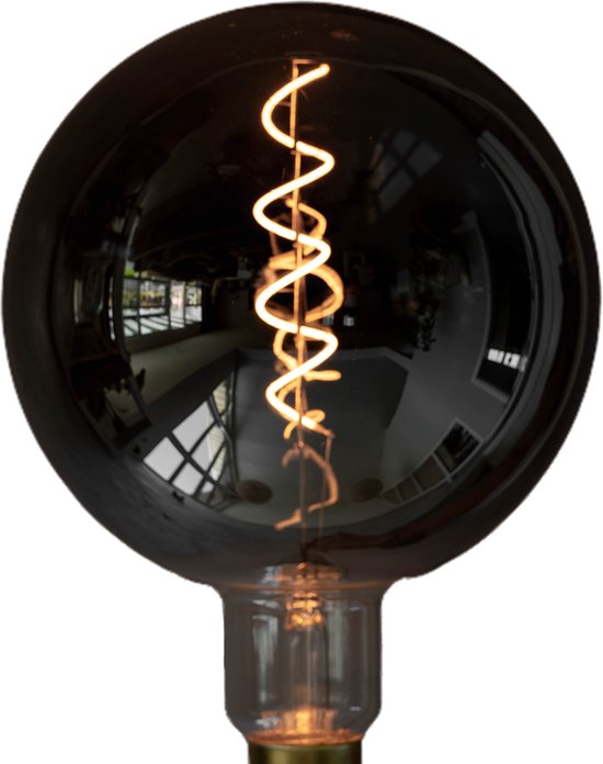 Zering XXL - LED lamp - Ø20cm - - E27 fitting - Filament lamp - Edison -... | bol.com