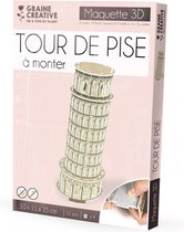 Graine Créative - Maquette 3D puzzel - Toren van Pisa