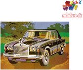 Stick-it Rolls Royce (oldtimer), ca. 7.600 steentjes, compatibel met Ministeck