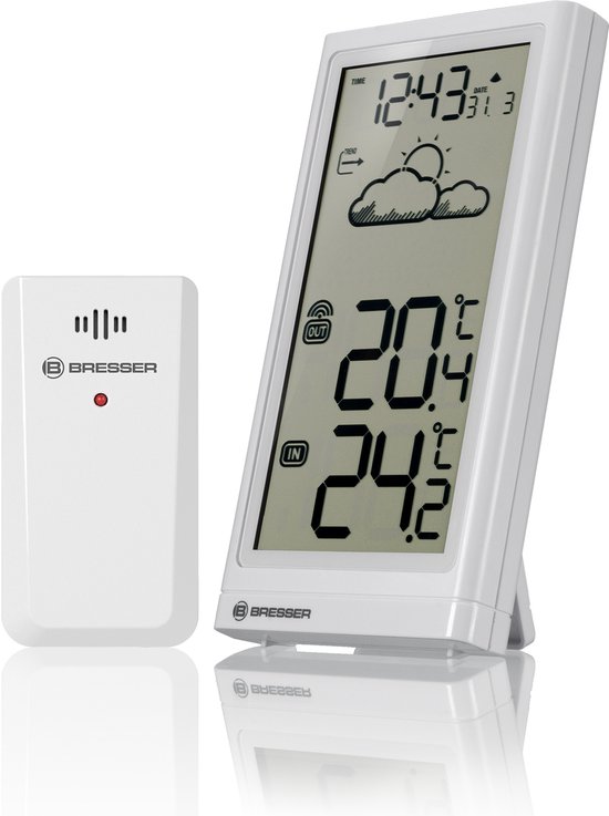 Thermomètre numérique sans fil pour l'intérieur ou l'extérieur