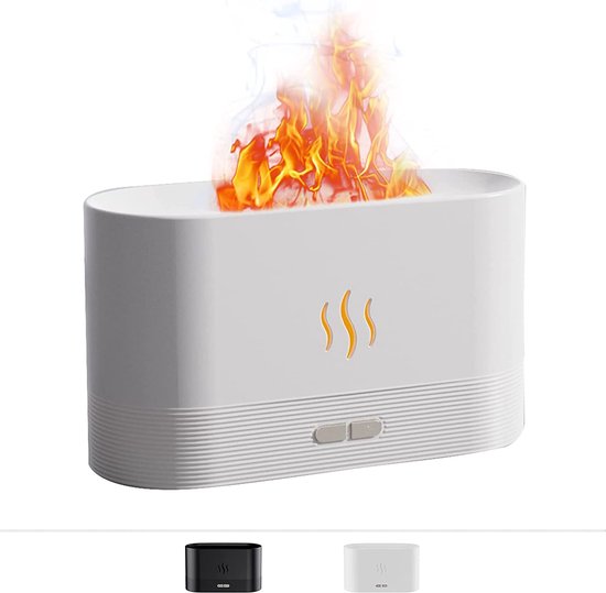 101Products Flame Humidifier - Aroma diffuser - Aromatherapie - Verstuiver  etherische... | bol.com