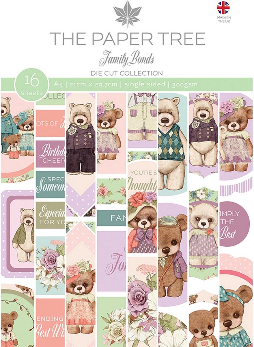 The Paper Tree Family bonds mal cut collection