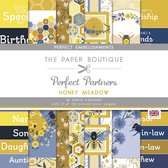 The Paper Boutique embellishments - Honey meadow