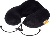 nekkussen 37 x 34 x 14 cm memory foam zwart one-size