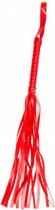 zweep Erotic unisex 50 cm leer rood