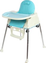Kinderstoel - 3 in 1 Kinderzitje - Blauw