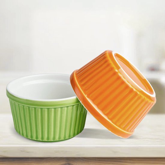 ToCi 4 x kleine ovenschalen met deksel, mini keramische ovenschalen, 200 ml, ronde vormen, diameter 10 x 5 cm, kleine ovenschaal, kleur: antraciet, set van 4